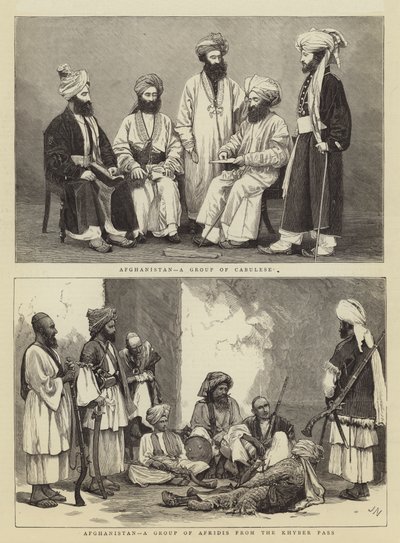 Afganistan autorstwa Joseph Nash